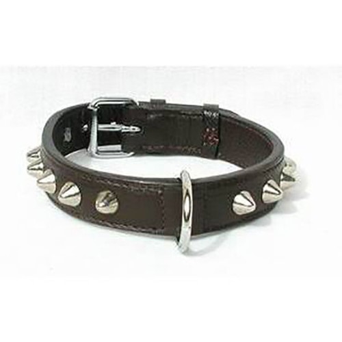 Collare per cane cuoio - cane,