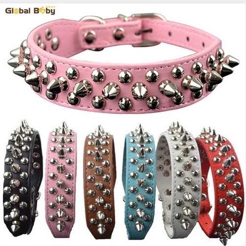 Collare bulldog borchie - +,