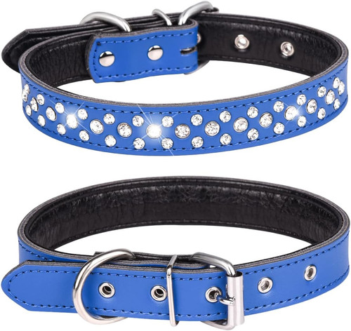 Collare per cani con strass - cani,