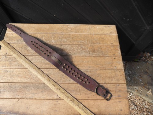 Collare cane vintage pelle - collare,