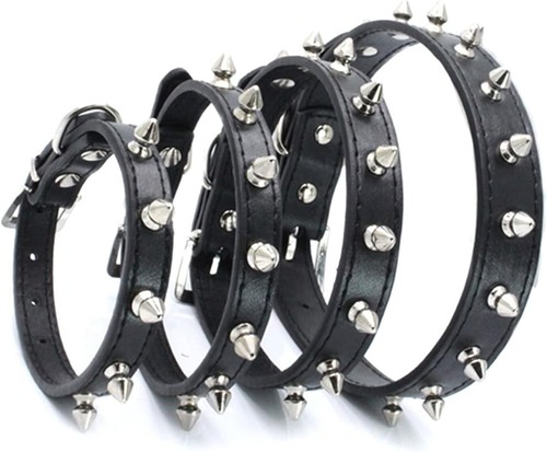 Collare cane con borchie stile - collare,
